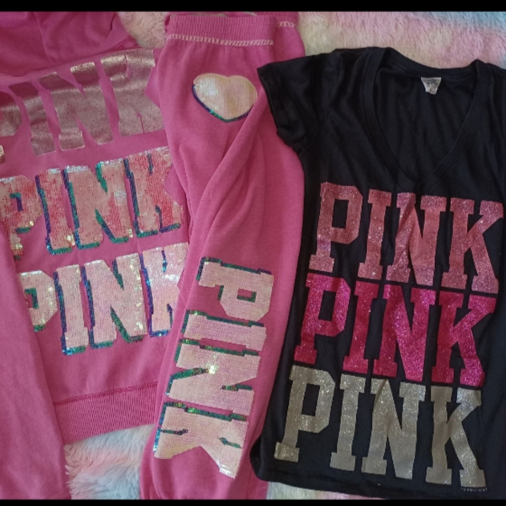 Pink Victoria Secret 💗 RARE/HTF Sweatsuit - Picture 15 of 15